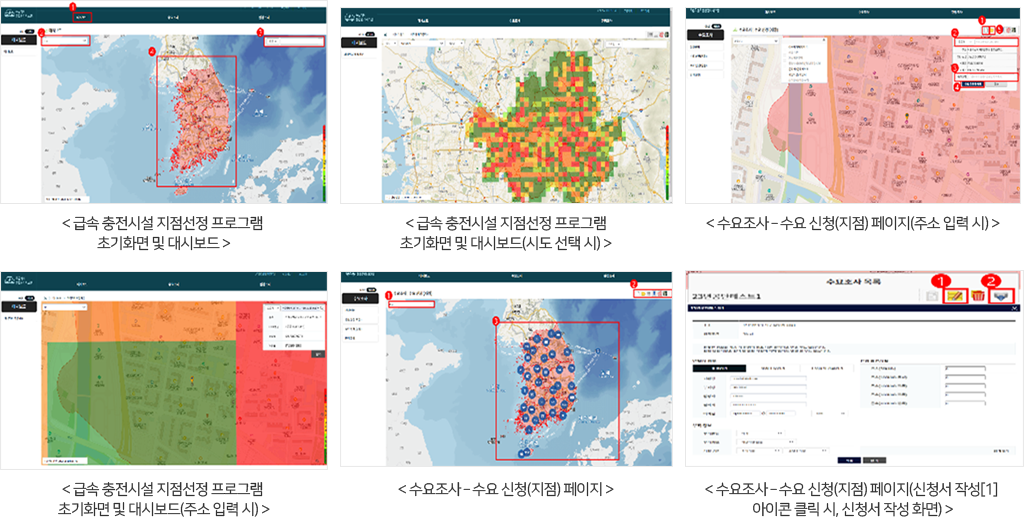지점선정 서비스